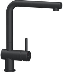 SCHOCK Schock Epos konyhai csaptelep Cristadur Magma kihúzható fejjel, gránit hatás, kerámiabetét, metalizált fekete (540127MAGM)