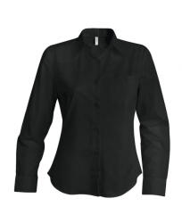 Kariban Női blúz Kariban KA549 Jessica > Ladies' Long-Sleeved Shirt -S, Zinc