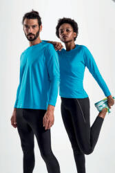 SOL'S Férfi póló SOL'S SO02071 Sol'S Sporty Lsl Men - Long-Sleeve Sports T-Shirt -XL, French Navy