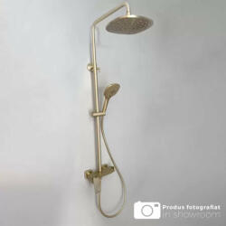  Zuhanyoszlop, szaniter sárgaréz, arany, 9810D