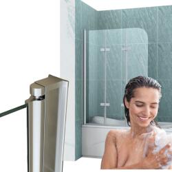  Marion Kád Paraván 3 Szárnyú 120x140 Mozgató Króm