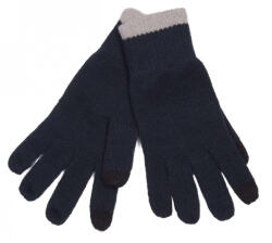 K-UP Uniszex kesztyű K-UP KP425 Touch Screen Knitted Gloves -L/XL, Navy/Light Grey