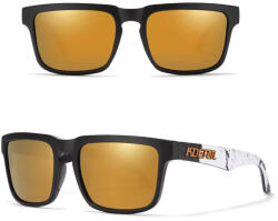KDEAM OPTICS polarizált napszemüveg UV400 női férfi uniszex fekete arany