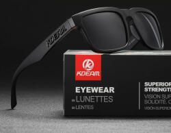 KDEAM OPTICS polarizált napszemüveg UV400 női férfi uniszex matt fekete fekete