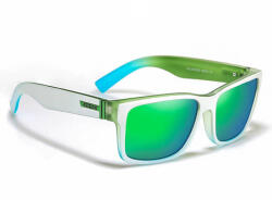 KDEAM OPTICS napszemüveg polarizált fehér zöld KD505 UV400 férfi női uniszex