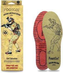FOOTGEL MILITARY Zselés talpbetét, eukaliptusz illat, méret 43-47 (FG-MILIT-4347)