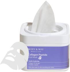 MARY & MAY Masca tip servetel Collagen Peptide Vital, 30 bucati, Mary and May Masca de fata