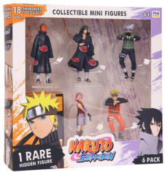P. M. I. Kids World Naruto Shippuden Figures - 6 Pack Deluxe Edition Ver. A (nsh2060a) Figurina