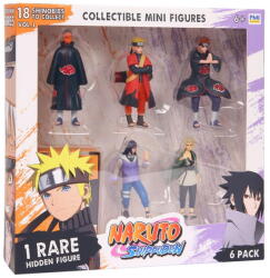 P. M. I. Kids World Naruto Shippuden Figures - 6 Pack Deluxe Edition Ver. D (nsh2060d) Figurina