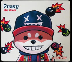 A4Tech Mousepad SI-45 Proxy Boom Multicolor (SI-45 Proxy Boom Sand) - vexio Mouse pad