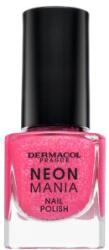 Dermacol Neon Mania Nail Polish lac de unghii 1 Pink Chic 5 ml