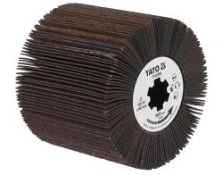 TOYA palástcsiszoló kefe P120 120x100x20 (YT-81958) (YT-81958)