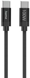Hama Cablu de date Hama 00201740, USB-C male - USB-C male, 1.5 m, Black (00201740)