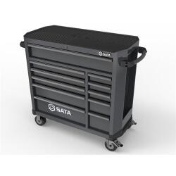 SATA 11 fiókos szerszámkocsi - PRO (üres) FEKETE (ST95114G-B)