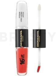 Dermacol 16H Lip Colour Extreme Long-Lasting Lipstick tartós, két fázisú szájfény No. 26 8 ml