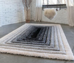  Shaggy szőnyeg California 3D 301 (Grey) 160x220cm Szürke
