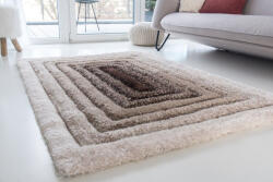  Shaggy szőnyeg California 3D 301 (Beige) 160x220cm Krém