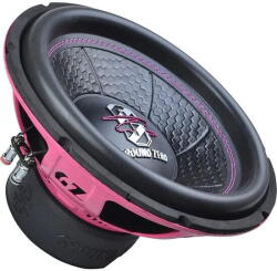 Ground Zero Boxe auto GZIW 12XSPL-D PINK SUBWOOFER SPL GROUND ZERO DE 30CM (12″), 1000W (GZIW 12XSPL-D PINK) - pcone