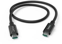 Hama Cablu de date Hama 00201702, USB-C male - USB-C male, 1.5 m, Black (00201702)