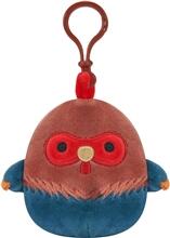 Jazwares - 9 cm Clip On Plush - Brown and Blue Rooster