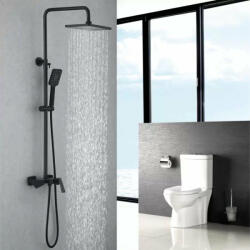  Zuhanyoszlop, szaniter sárgaréz, fekete, 6720H