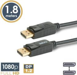 Delight DisplayPort - Displayport Kábel 1, 8m V1.2 (20333A) (20333A)