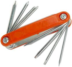 HANDY Összecsukható zseb csavarhúzó készlet - 8 az 1-ben, 10833
