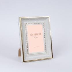 Estetic Képkeret 16, 5x21, 5cm szürke-arany műanyag