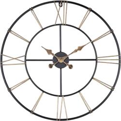 Estetic Falióra 60x4, 5x60cm fém antik fekete-arany (753-10045)