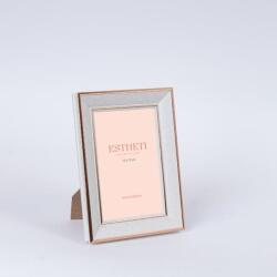 Eurolamp Képkeret 13, 6x18, 8cm fehér-arany műanyag