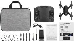 Wiky Összecsukható drón vezérlőbe WIFI kamerával 720p RC távirányítóval 9x9x4 cm (WKW053110)