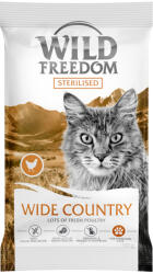 Wild Freedom 150g Wild Freedom Adult "Wide Country" Sterilised szárnyas - gabonamentes száraz macskatáp (új receptúra)