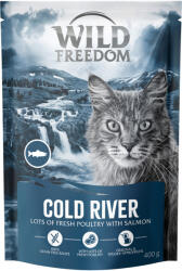 Wild Freedom 400g Cold River Wild Freedom gabonamentes száraz macskatáp (új receptúra)