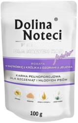 Dolina Noteci Premium Junior Small Breed Rabbit Liver & Deer Tongues 10 x 100 g