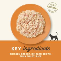 Applaws tasakos eledel csirkemellel és tonhallal, lében 70 g