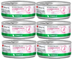 Disugual Disugual nedves macskaeledel állatorvosi hipoallergén nyúl (felnőtt) 6x85g