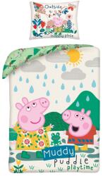 Halantex Детски спален комплект Halantex - Peppa Pig, Outside (PE-3240BL)