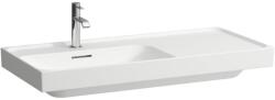 Laufen MEDA Mosdó 100 × 46 cm, jobb polcos, egy csaplyuk, középen, Matt Fehér H8171187571041 (H8171187571041)