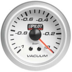 LAMPA vákuum nyomásmérő - fehér - 52mm