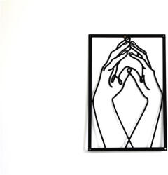 EXOD fali fém dekor, női kezek - MRWA-69