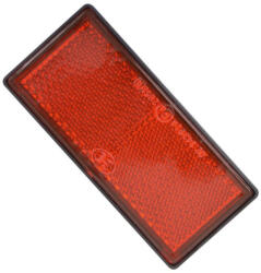 CARPOINT fényvisszaverő prizma - téglalap - piros - 86x40mm