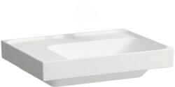 Laufen MEDA Mosdó 60 × 46 cm, bal polcos, alsó éle csiszolt, túlfolyónyílás nélkül, csaplyuk nélkül, Fehér LCC H8181124001121 (H8181124001121)