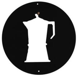 EXOD fali fém dekoráció, kávéfőző - MRWA-28