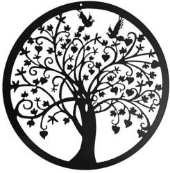 EXOD fali fém dekor, életfa - MRWA-15