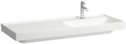 Laufen MEDA Mosdó 120 × 46 cm, bal polcos, túlfolyónyílás nélkül, egy csaplyukkal, Fehér LCC H8171194001111 (H8171194001111)