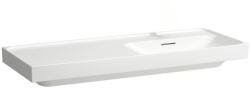 Laufen MEDA Mosdó 120 × 46 cm, bal polcos, csaplyuk nélkül, Fehér H8171190001091 (H8171190001091)