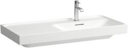 Laufen MEDA Mosdó 100 × 46 cm, bal polcos, egy csaplyuk, középen, Fehér LCC H8171174001041 (H8171174001041)