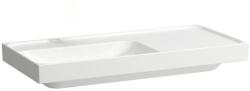 Laufen MEDA Mosdó 100 × 46 cm, jobb polcos, túlfolyónyílás nélkül, csaplyuk nélkül, Fehér LCC H8171184001121 (H8171184001121)