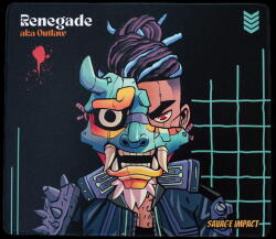 A4Tech Mousepad BP-45 Renegade Midnight Negru (BP-45 Renegade) Mouse pad