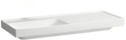 Laufen MEDA Mosdó 120 x 46 cm, jobb polcos, túlfolyónyílás nélkül, csaplyuk nélkül, Matt Fehér H8171107571121 (H8171107571121)